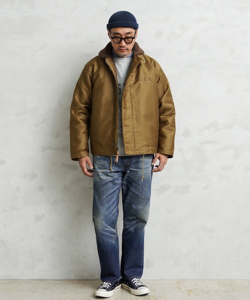 WAIPER.inc ミリタリージャケット モッズコート 米軍 U.S.NAVY N-1