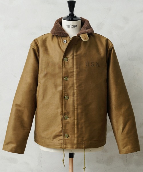 WAIPER.inc ミリタリージャケット モッズコート 米軍 U.S.NAVY N-1