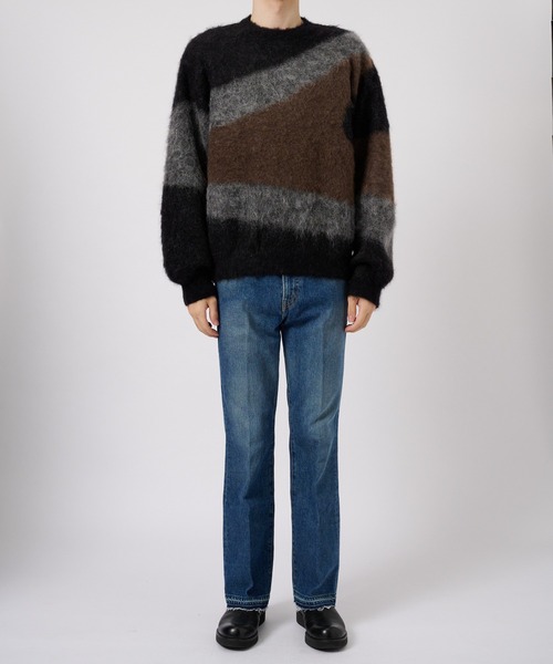 JieDa セーター ニット MULTI COLOR KNIT メンズ : ZOZOTOWN