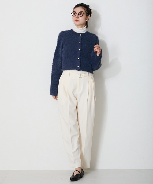 MISCH MASCH ニット セーター クロップドシャギーニット