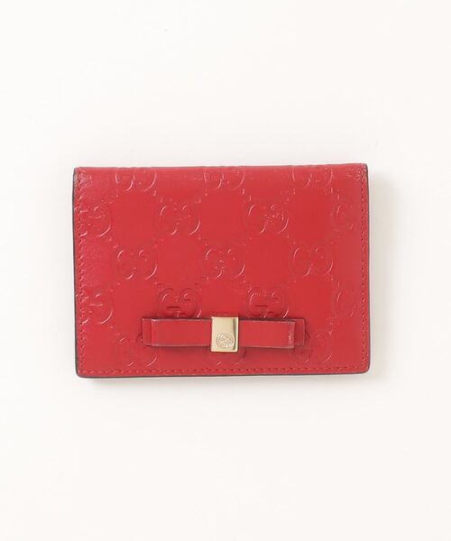 GUCCI レッド カードケース
