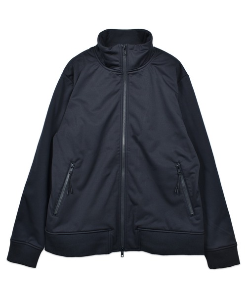 スタンドカラージャケット　ブラック 30%OFF【CAMBIO(カンビオ)】60-40クロススタンドカラージャケット