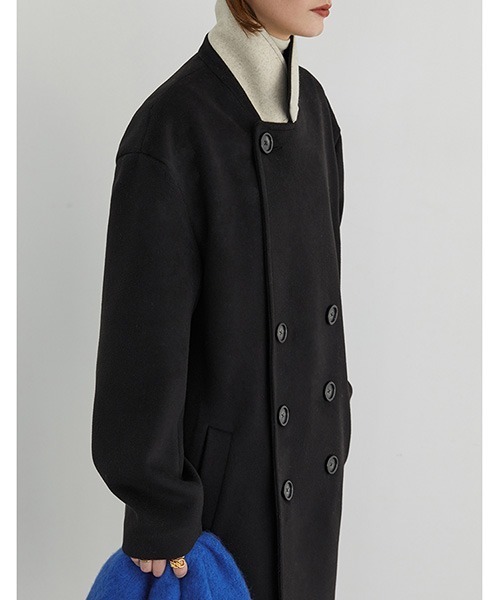 Fano Studios」 チェスターコート S ブラック レディース : ZOZOTOWN