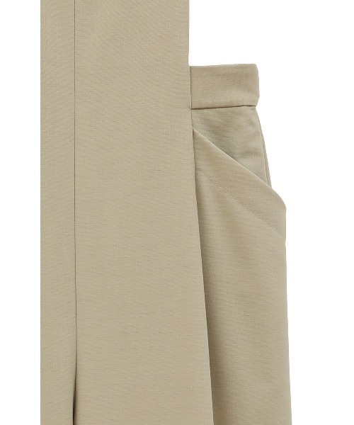 CLANE（クラネ） サロペット オーバーオール DEEP U NECK SALOPETTE
