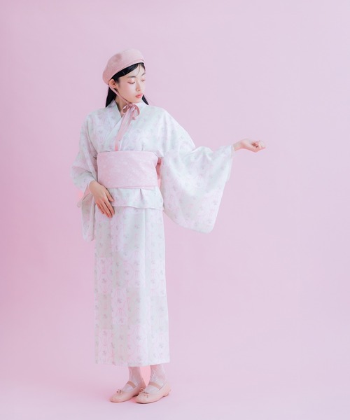 monepine モネピネ　浴衣　2way monepine 浴衣 original graphic yukata/オリジナルグラフィック