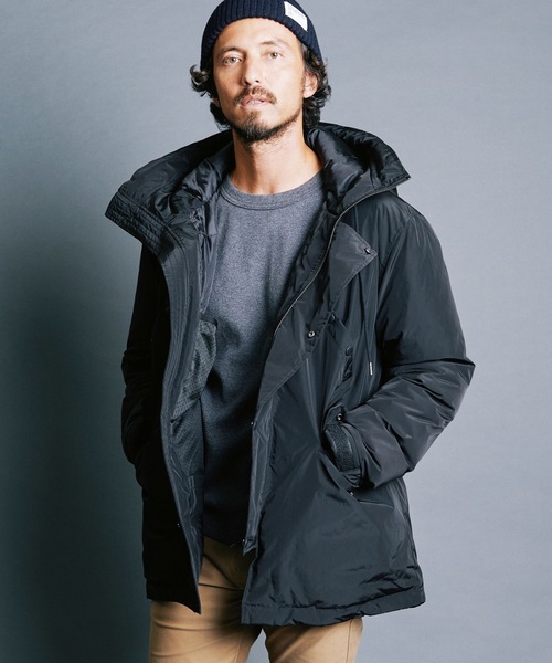 希少サイズ！44 ダウンジャケット ネイビー Magine（マージン） ダウンジャケット 44 ネイビー メンズ : ZOZOTOWN