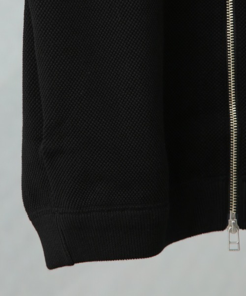 カーディガン crepuscule/別注 S/S V NECK ZIP CARDIGAN メンズ_7
