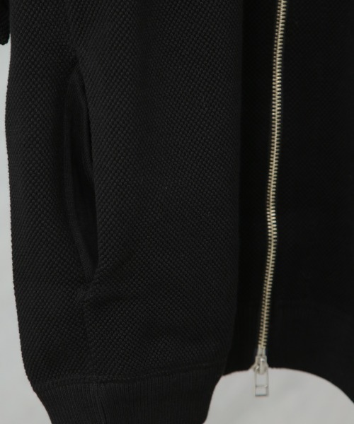 カーディガン crepuscule/別注 S/S V NECK ZIP CARDIGAN メンズ_8