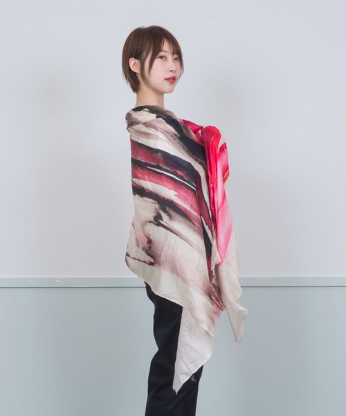 unused シルクバンダナ　スカーフ UNUSED - unused シルク スカーフ バンダナの通販 by H's shop