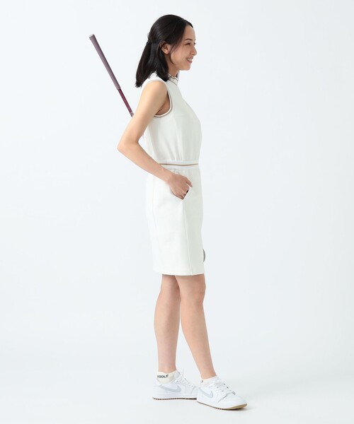 ワンピース PURPLE LABEL / ダンボールニット ワンピース ミニ  