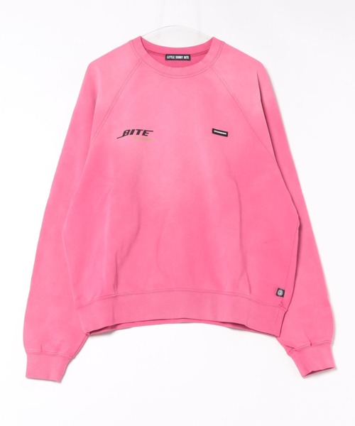 「Little sunny bite」 スウェットカットソー SMALL ピンク レディース