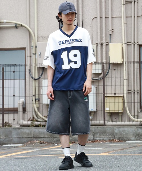 SEQUENZE ジーンズ 「SEQUENZ/シークエンズ」BACK EMB. SHORT