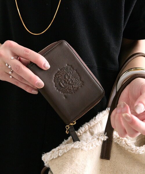 【未使用】ear PAPILLONER LION COFFEE コラボ 財布 ear PAPILLONNER 財布 LION COFFEE(ライオンコーヒー)コラボ