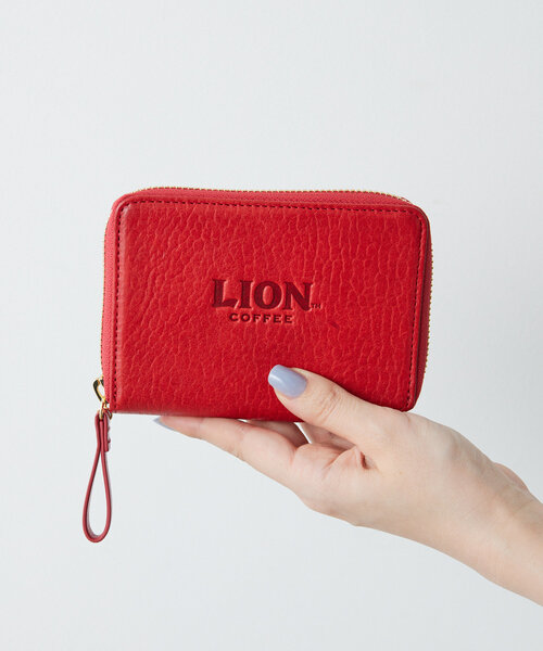 【未使用】ear PAPILLONER LION COFFEE コラボ 財布 ear PAPILLONNER 財布 LION COFFEE(ライオンコーヒー)コラボ