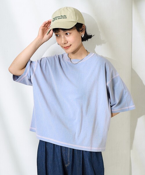 FREAK'S STORE tシャツ 「接触冷感」メランジビッグショートT