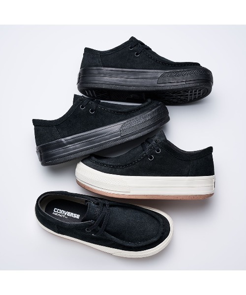 ALL STAR 「CONVERSE STAR」 モカシンシューズ 8.5 ブラック