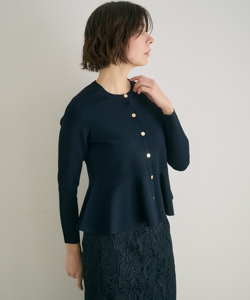 「ANAYI」 ニットカーディガン 38 ベージュ レディース ANAYI - アナイ ANAYI カーディガン ニット 長袖 38 M ベージュ