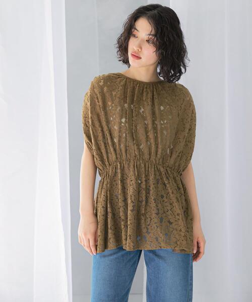 チュニック normment　BOTANICAL LACE TUNIC_2
