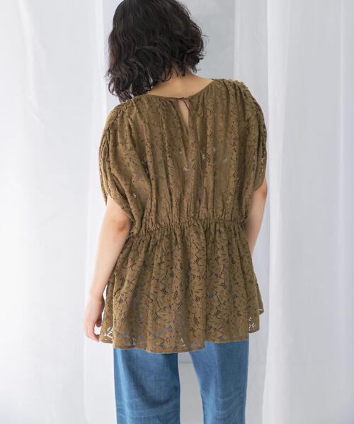 チュニック normment　BOTANICAL LACE TUNIC_3