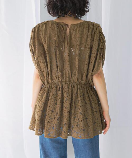 チュニック normment　BOTANICAL LACE TUNIC_6