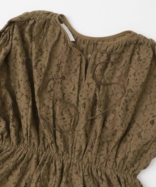 チュニック normment　BOTANICAL LACE TUNIC_9