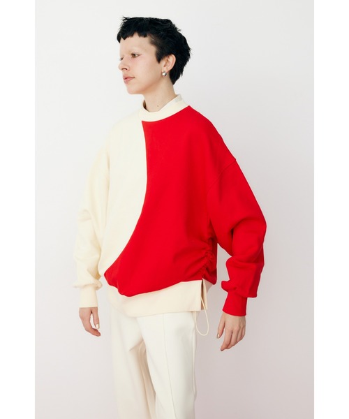 HeRIN.CYE 「HeRIN.CYE」 スウェットカットソー FREE レッド