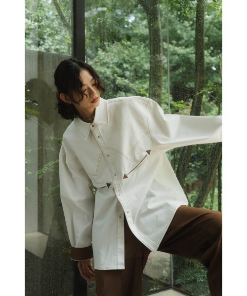 Knuth Marf（クヌースマーフ） ブラウス シャツ western shirt(unisex