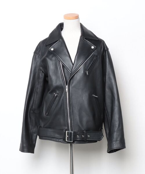 Ungrid（アングリッド） レザーブルゾン MEDIUM ブラック レディース