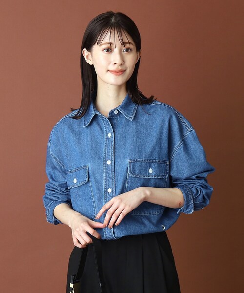 ドレステリア　長袖シャツ DRESSTERIOR 「DRESSTERIOR」 長袖シャツ 34 ブルー系その他