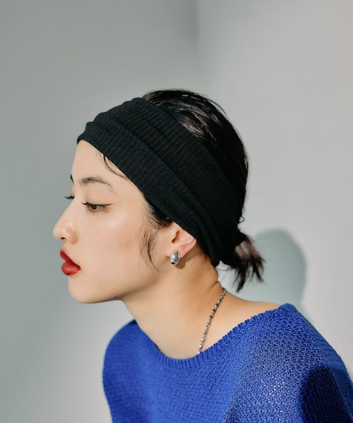 LEPSIM（レプシィム） ヘアバンド リブヘアバンド 497333 : ZOZOTOWN