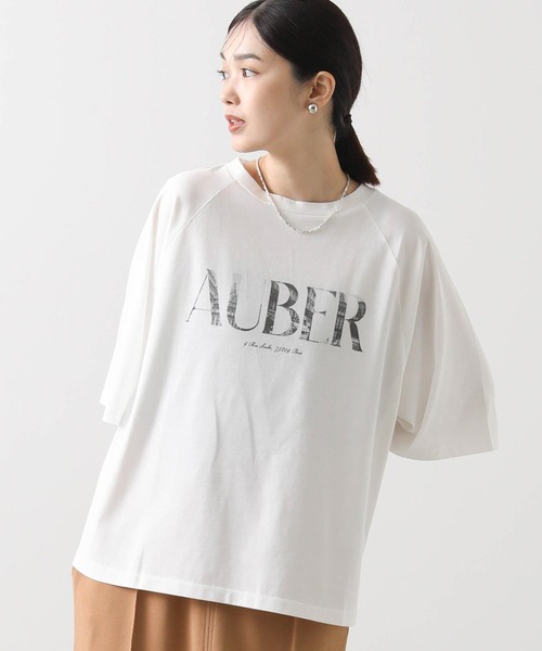 tシャツ ＡＵＢＥＲラグラン７分T レディース