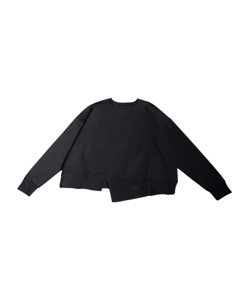 「antiqua」 「patterntorso」長袖カットソー ONESIZE ホワイト レディース