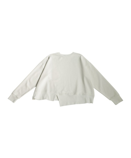 「antiqua」 「patterntorso」長袖カットソー ONESIZE ホワイト レディース