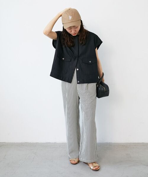 le. coeur blanc ノーカラー フェイクレザージャケット le.coeur blanc ジャケット ノーカラージャケット 「手洗い可能