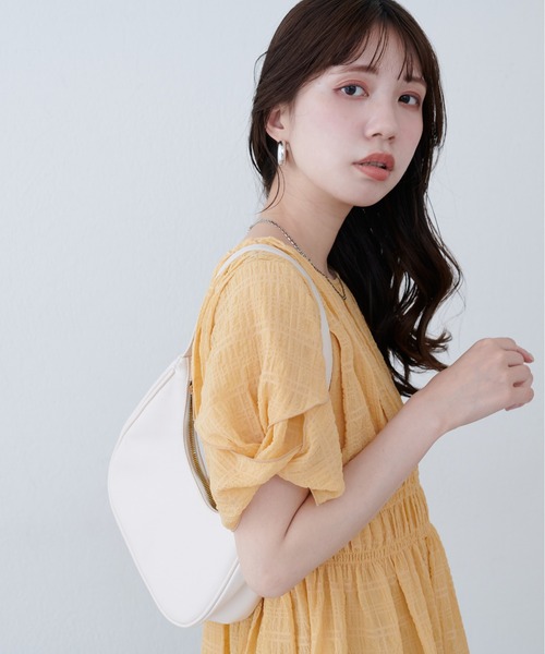 ブラウス シャツ osonoねじり袖ペプラムチュニック レディース natural couture ブラウス シャツ osonoねじり袖ペプラム