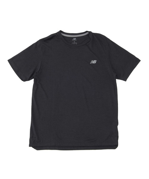 「New Balance」 半袖Tシャツ LARGE ブラック メンズ