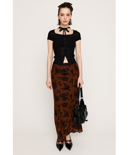 SLY ニット セーター TIE DESIGN HG TOPS タイデザイン