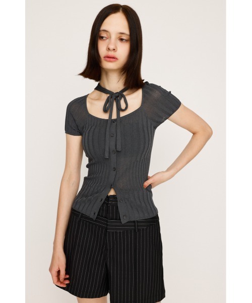 SLY ニット セーター TIE DESIGN HG TOPS タイデザイン