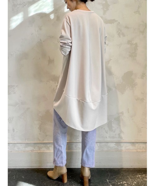 【BEARDSLEY カットソー】新品未使用 BEARDSLEY 「BEARDSLEY」 長袖カットソー FREE サンドベージュ