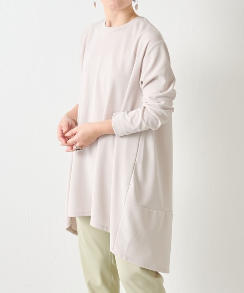 【BEARDSLEY カットソー】新品未使用 BEARDSLEY 「BEARDSLEY」 長袖カットソー FREE サンドベージュ