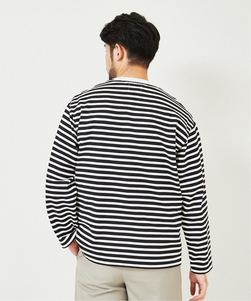 「EDIFICE」 長(zhǎng)袖Tシャツ MEDIUM ベージュ メンズ