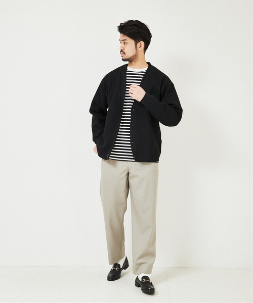 「EDIFICE」 長(zhǎng)袖Tシャツ MEDIUM ベージュ メンズ