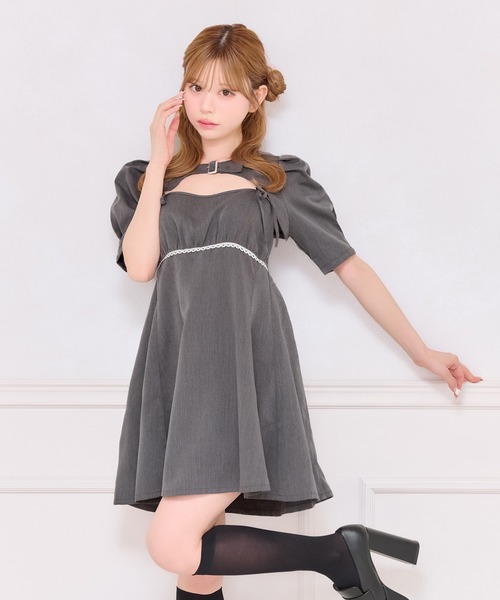 apres jour ダブルリボンキャミワンピース　ショートボレロブラウス apres jour ダブルリボンキャミワンピース ショートボレロ