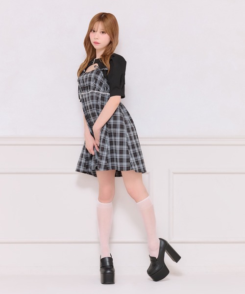 apres jour ワンピース ショートボレロ+ミニキャミワンピース