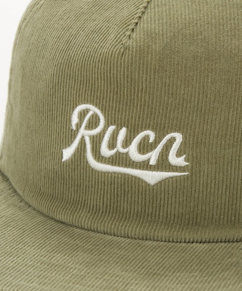 RVCA（ルーカ） キャップ 帽子 メンズ FRAME UP CORD SNAPBA キャップ