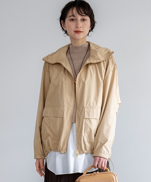 23区　ブルゾン　ジャケット　撥水　サイズ38 23区 ブルゾン アウター 「撥水加工」ソフトメモリータフタ