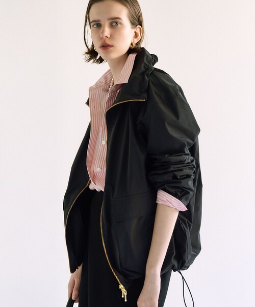 23区 ブルゾン アウター 「撥水加工」ソフトメモリータフタ