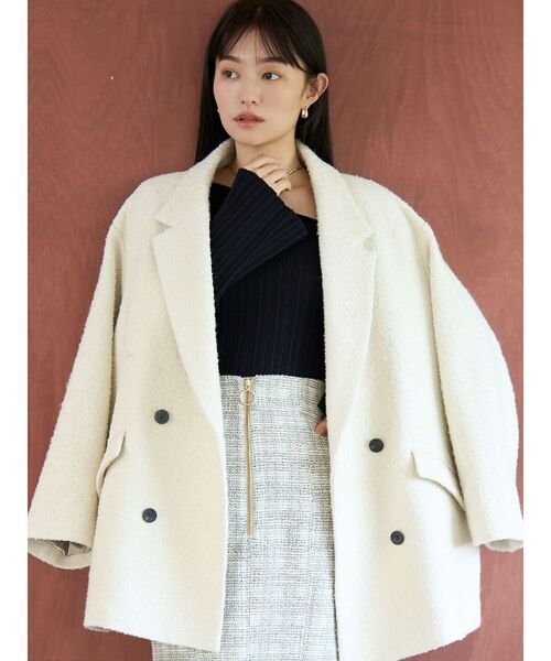 LAGUNAMOON（ラグナムーン） ジャケット テーラードジャケット ネップ