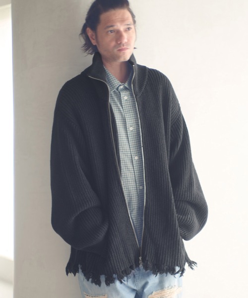 YAHOO（ADAM PATEK／メンズカーディガン）（サイズ（S/M/L）：M
