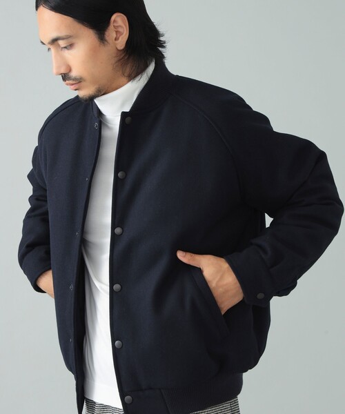 TAION（タイオン） スタジャン 「別注」TAION × IG / メルトン バー